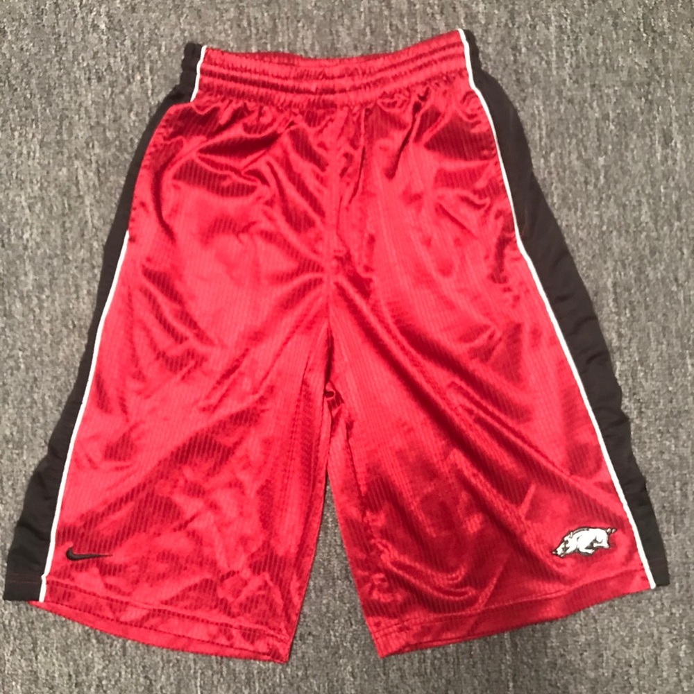 Nike Arkansas Razorback Basketball ShortsMenLarge